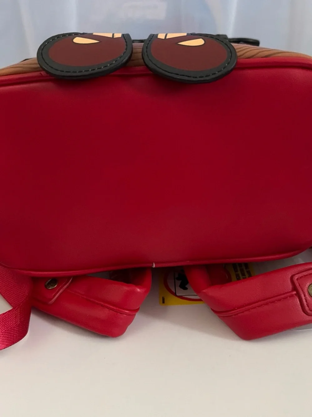 Pinocchio Character Backpack — Red, Blue, Yellow